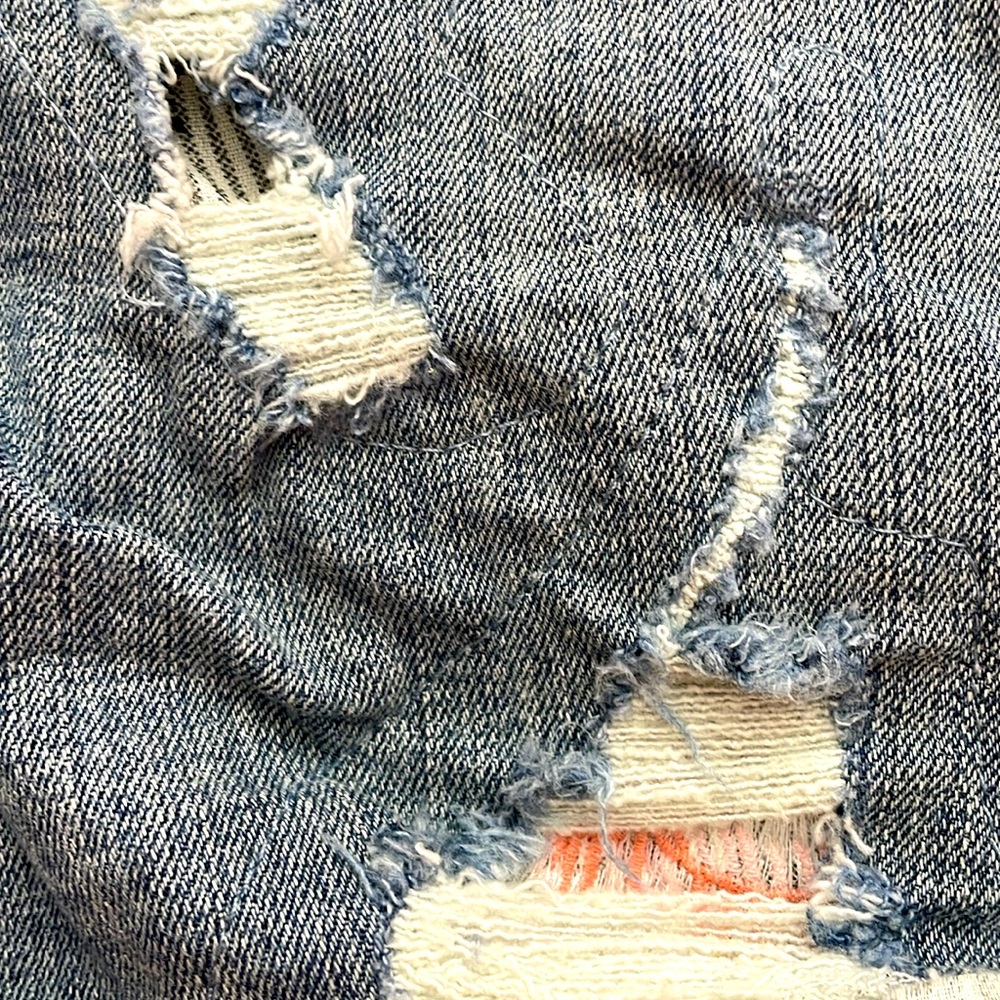 Lane Bryant Blue Denim Shorts - Picture 2 of 5